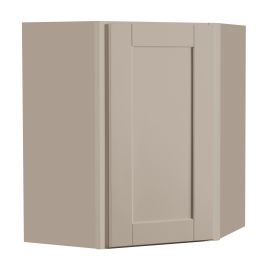 WDC2430 24W X 30 X 12D CORNER WALL ANDOVER PEWTER CABINET