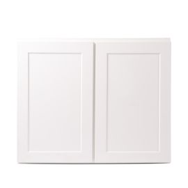 W3630 36 W X 30H X 12D WALL CABINET WHITE SHAKER PARTICLE BOARD